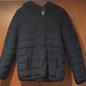 Abercrombie Kids Navy Puffer Jacket